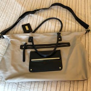 Steve Madden Leather Duffel Bag